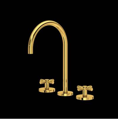Rohl AM08D3XMULB - Amahle™ Widespread Lavatory Faucet With C-Spout