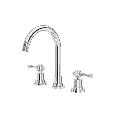 Rohl CP08D3ILAPC - Campo™ Widespread Lavatory Faucet With C-Spout