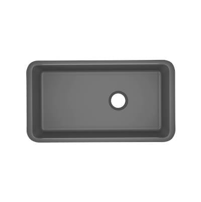 Rohl 6497-04 - Alliae 34'' Fireclay Single Bowl Undermount Kitchen Sink
