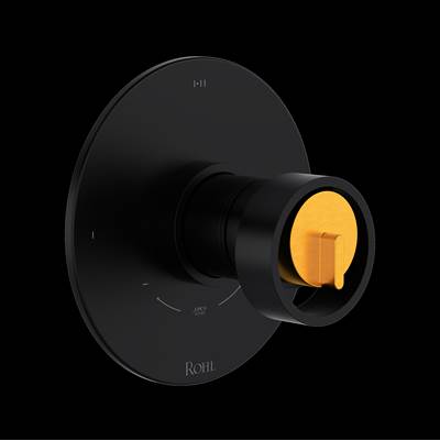 Rohl TEC23W1IWMBG - Eclissi™ 1/2" Therm & Pressure Balance Trim With 3 Functions