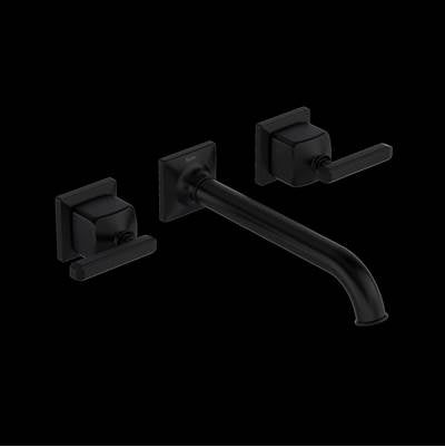Rohl TAP08W3LMMB - Apothecary™ Wall Mount Lavatory Faucet Trim