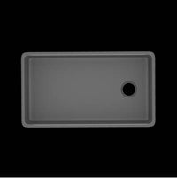 Rohl AL3620AF104 - Allia™ 36" Fireclay Single Bowl Farmhouse Apron Front Kitchen Sink