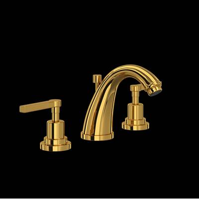 Rohl A1208LMULB-2 - Lombardia® Widespread Lavatory Faucet With C-Spout
