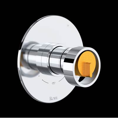Rohl TEC47W1IWPCG - Eclissi™ 1/2" Therm & Pressure Balance Trim With 3 Functions