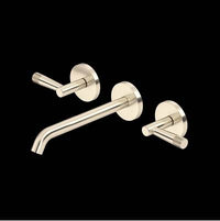 Rohl TAM08W3LMSTN - Amahle™ Wall Mount Lavatory Faucet Trim