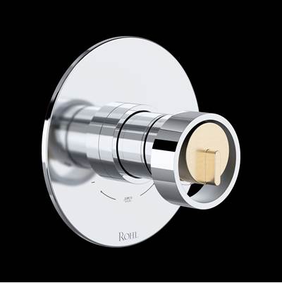 Rohl TEC44W1IWPCN - Eclissi™ 1/2" Therm & Pressure Balance Trim With 2 Functions