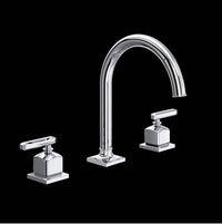 Rohl AP08D3LMAPC - Apothecary™ Widespread Lavatory Faucet With C-Spout