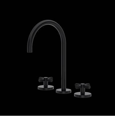 Rohl AM08D3XMMB - Amahle™ Widespread Lavatory Faucet With C-Spout