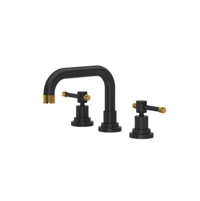 Rohl A3318ILMBU-2 - Campo™ Widespread Lavatory Faucet With U-Spout