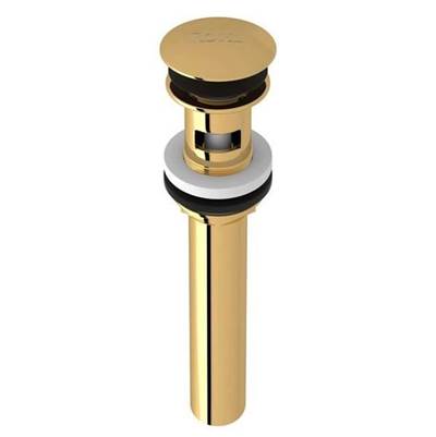 Rohl 5447EG - Lavatory Push Drain With Overflow