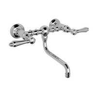 Rohl A1405/44LMAPC-2 - Acqui® Wall Mount Bridge Lavatory Faucet