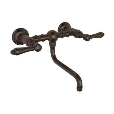 Rohl A1405/44LMTCB-2 - Acqui® Wall Mount Bridge Lavatory Faucet