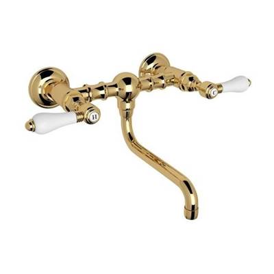 Rohl A1405/44LPIB-2 - Acqui® Wall Mount Bridge Lavatory Faucet