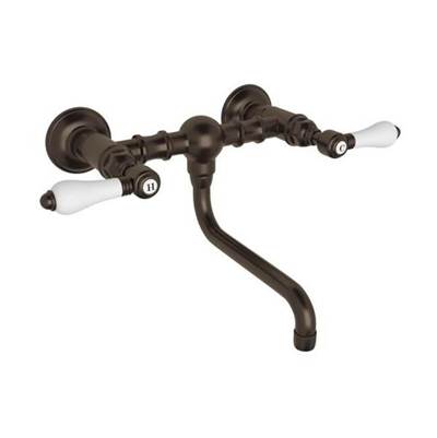 Rohl A1405/44LPTCB-2 - Acqui® Wall Mount Bridge Lavatory Faucet