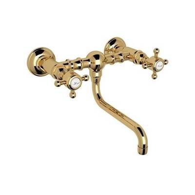 Rohl A1405/44XMIB-2 - Acqui® Wall Mount Bridge Lavatory Faucet