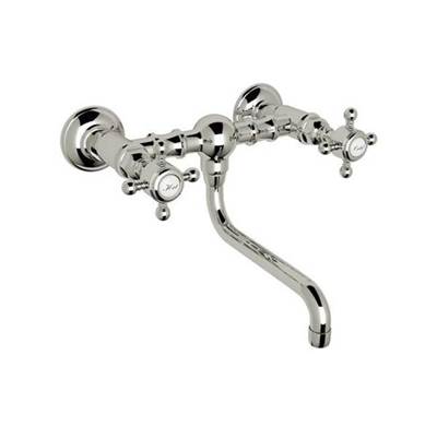 Rohl A1405/44XMPN-2 - Acqui® Wall Mount Bridge Lavatory Faucet