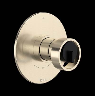 Rohl TEC23W1IWSNB - Eclissi™ 1/2" Therm & Pressure Balance Trim With 3 Functions