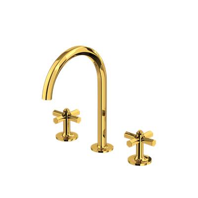Rohl MD08D3XMULB - Modelle™ Widespread Lavatory Faucet With C-Spout