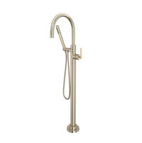 Rohl TLB06HF1LMSTN - Lombardia® Single Hole Floor Mount Tub Filler Trim