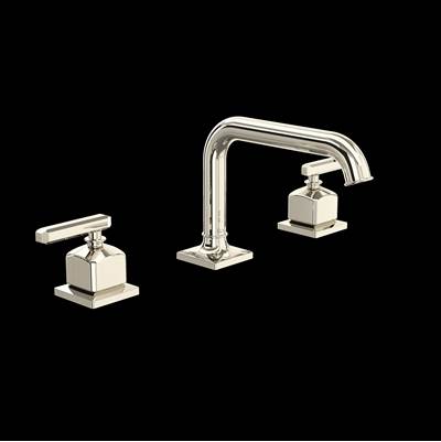 Rohl AP09D3LMPN - Apothecary™ Widespread Lavatory Faucet With U-Spout