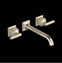 Rohl TAP08W3LMSTN - Apothecary™ Wall Mount Lavatory Faucet Trim