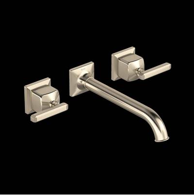 Rohl TAP08W3LMSTN - Apothecary™ Wall Mount Lavatory Faucet Trim