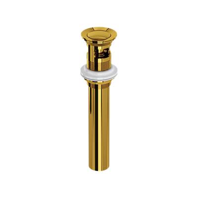 Rohl 0127DOFULB - Lavatory Push Drain With Overflow