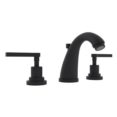 Rohl A1208LMMB-2 - Lombardia® Widespread Lavatory Faucet With C-Spout