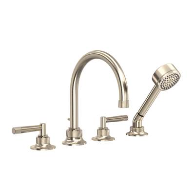 Rohl MB06D4LMSTN - Graceline® 4-Hole Deck Mount Tub Filler