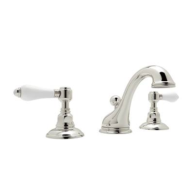 Rohl A1408LPPN-2 - Acqui® Widespread Lavatory Faucet With Low Spout