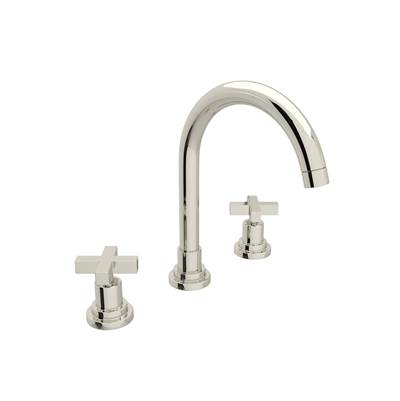 Rohl A2208XMPN-2 - Lombardia® Widespread Lavatory Faucet With C-Spout