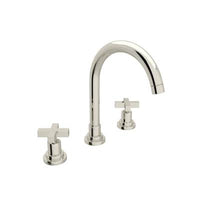 Rohl A2208XMPN-2 - Lombardia® Widespread Lavatory Faucet With C-Spout