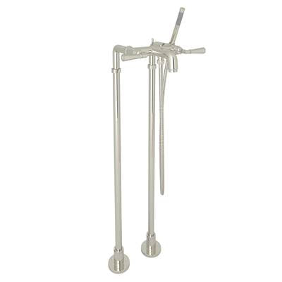 Rohl AKIT2302NLMPN - San Giovanni™ Floor Mount Tub Filler
