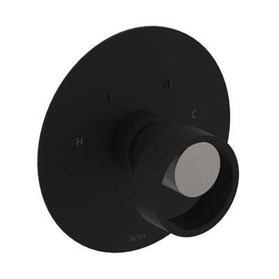 Rohl EC13W1IWMBN - Eclissi™ 3/4" Thermostatic Trim Without Volume Control