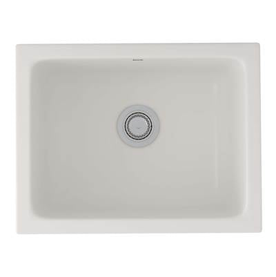 Rohl 6347-68 - Allia™ 24" Fireclay Single Bowl Undermount Kitchen Or Laundry Sink