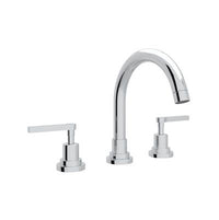 Rohl A2228LMAPC-2 - Lombardia® Widespread Lavatory Faucet With C-Spout