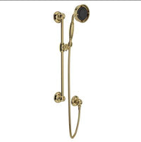 Rohl 1311ULB - Handshower Set With 22" Slide Bar and 3-Function Handshower
