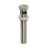 Rohl 0127DOFPN - Lavatory Push Drain With Overflow