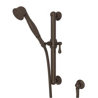 Rohl 1282TCB - Handshower Set With 24" Grab Bar and Single Function Handshower