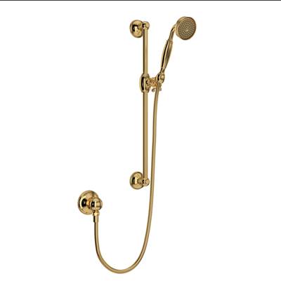 Rohl 1301EIB - Handshower Set With 22" Slide Bar and Single Function Handshower