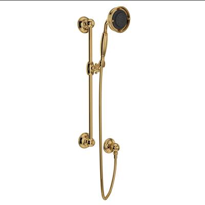 Rohl 1311IB - Handshower Set With 22" Slide Bar and 3-Function Handshower