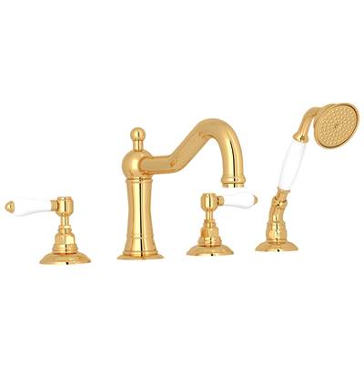 Rohl A1404LPIB - Acqui® 4-Hole Deck Mount Tub Filler