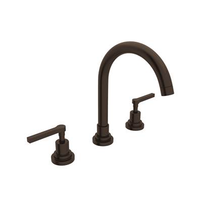 Rohl A2208LMTCB-2 - Lombardia® Widespread Lavatory Faucet With C-Spout