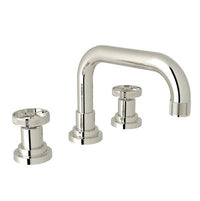 Rohl A3318IWPN-2 - Campo™ Widespread Lavatory Faucet With U-Spout