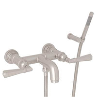 Rohl A2302LMSTN - San Giovanni™ Exposed Wall Mount Tub Filler