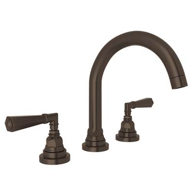 Rohl A2328LMTCB-2 - San Giovanni™ Widespread Lavatory Faucet With C-Spout
