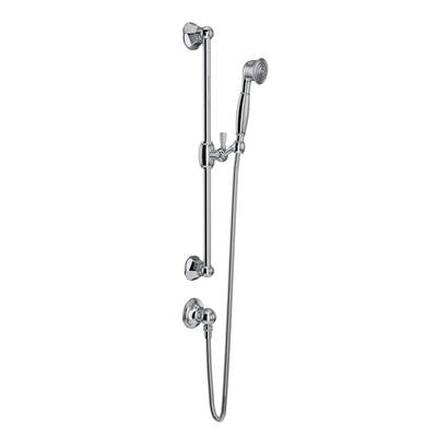 Rohl 1330APC - Handshower Set With 24" Slide Bar and Single Function Handshower