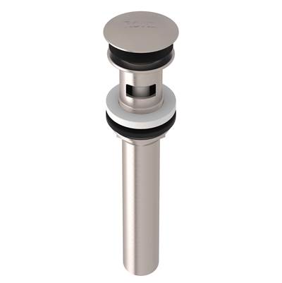 Rohl 5447STN - Lavatory Push Drain With Overflow