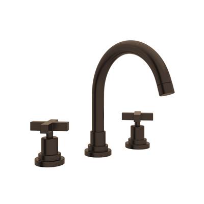 Rohl A2228XMTCB-2 - Lombardia® Widespread Lavatory Faucet With C-Spout
