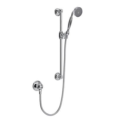 Rohl 1301EAPC - Handshower Set With 22" Slide Bar and Single Function Handshower